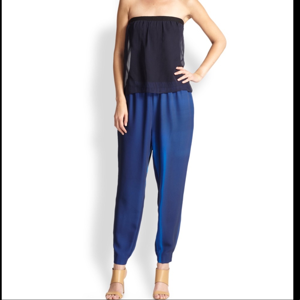 Blue Elie Tahari Jumpsuit